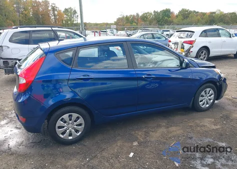 2015 Hyundai Accent Gs from USA, damaged, VIN KMHCT5AEXFU212459
